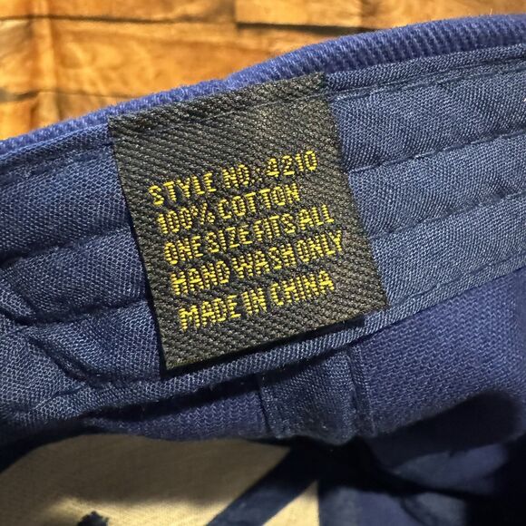 ACDelco Blue Baseball Cap Hat Adjustable Strapback Embroidered Logo GM Auto Part - Picture 7 of 7